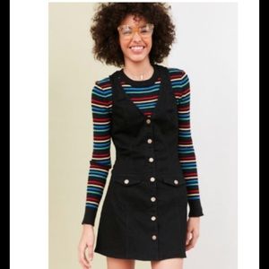 UO Cooperative Posie Button-down Mini Dress